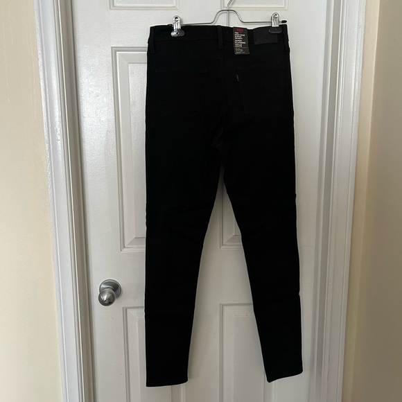 Levis 720 high-rise super skinny NWT black 30/32 - Picture 6 of 6